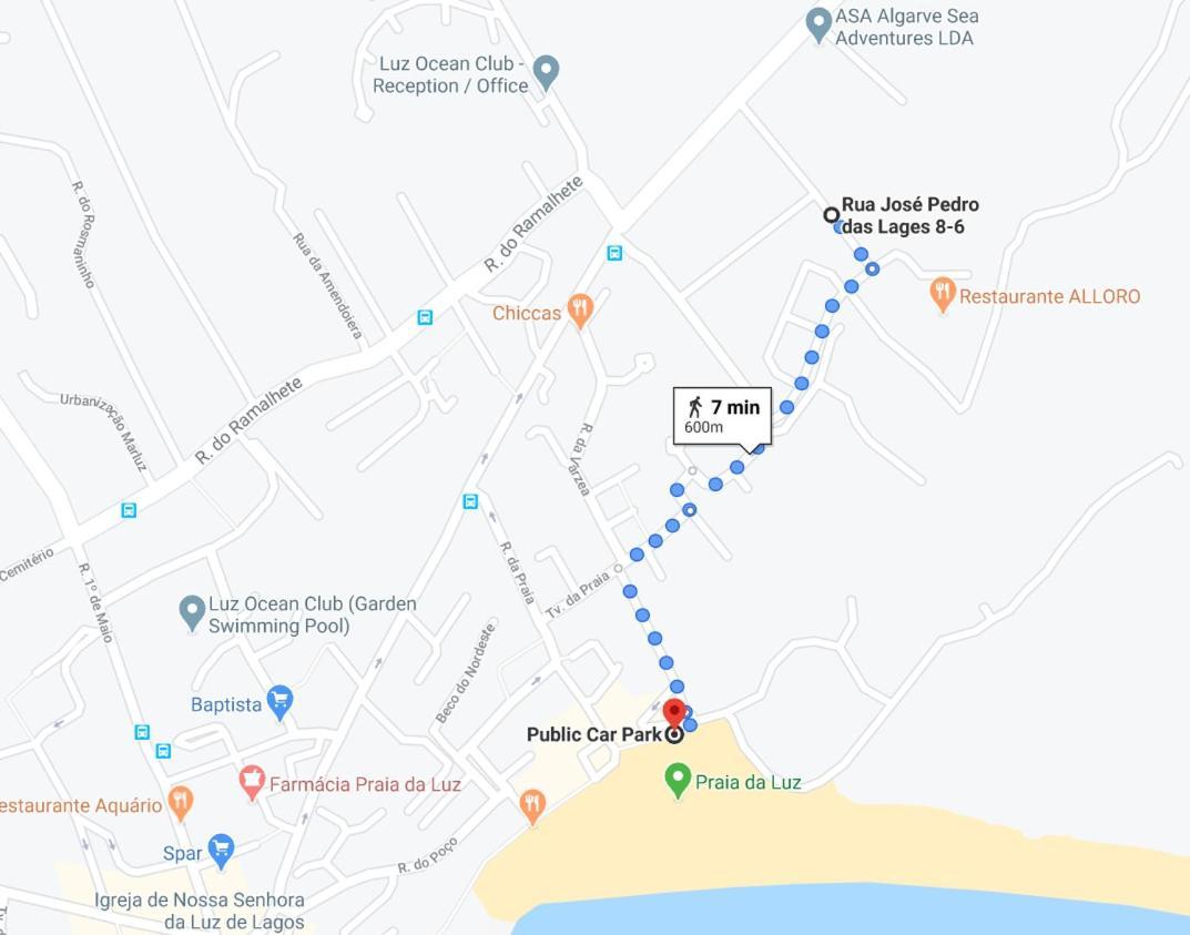 Praia Da Luz Mar E Sol Apartamento Zewnętrze zdjęcie